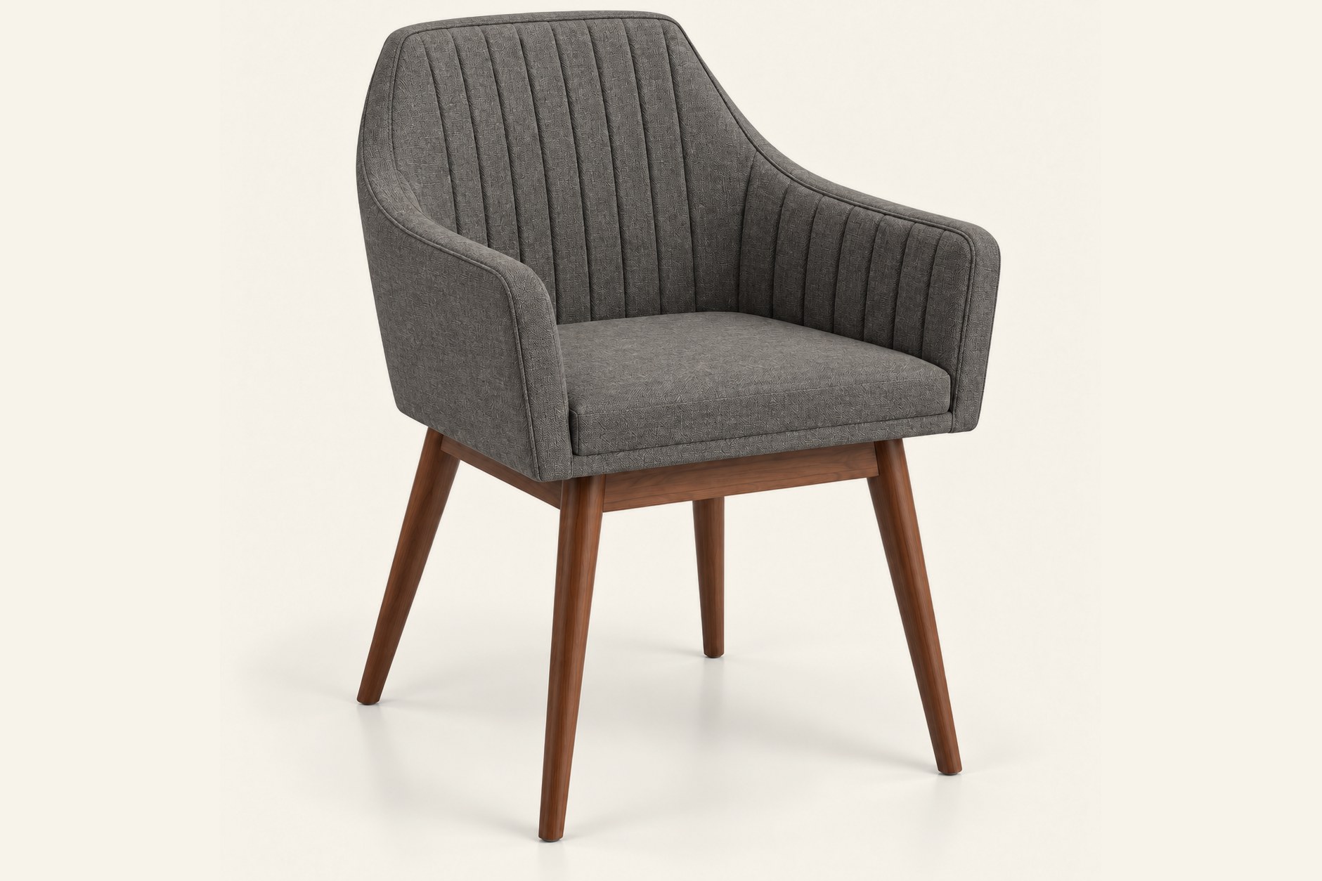 Channel back dining chair