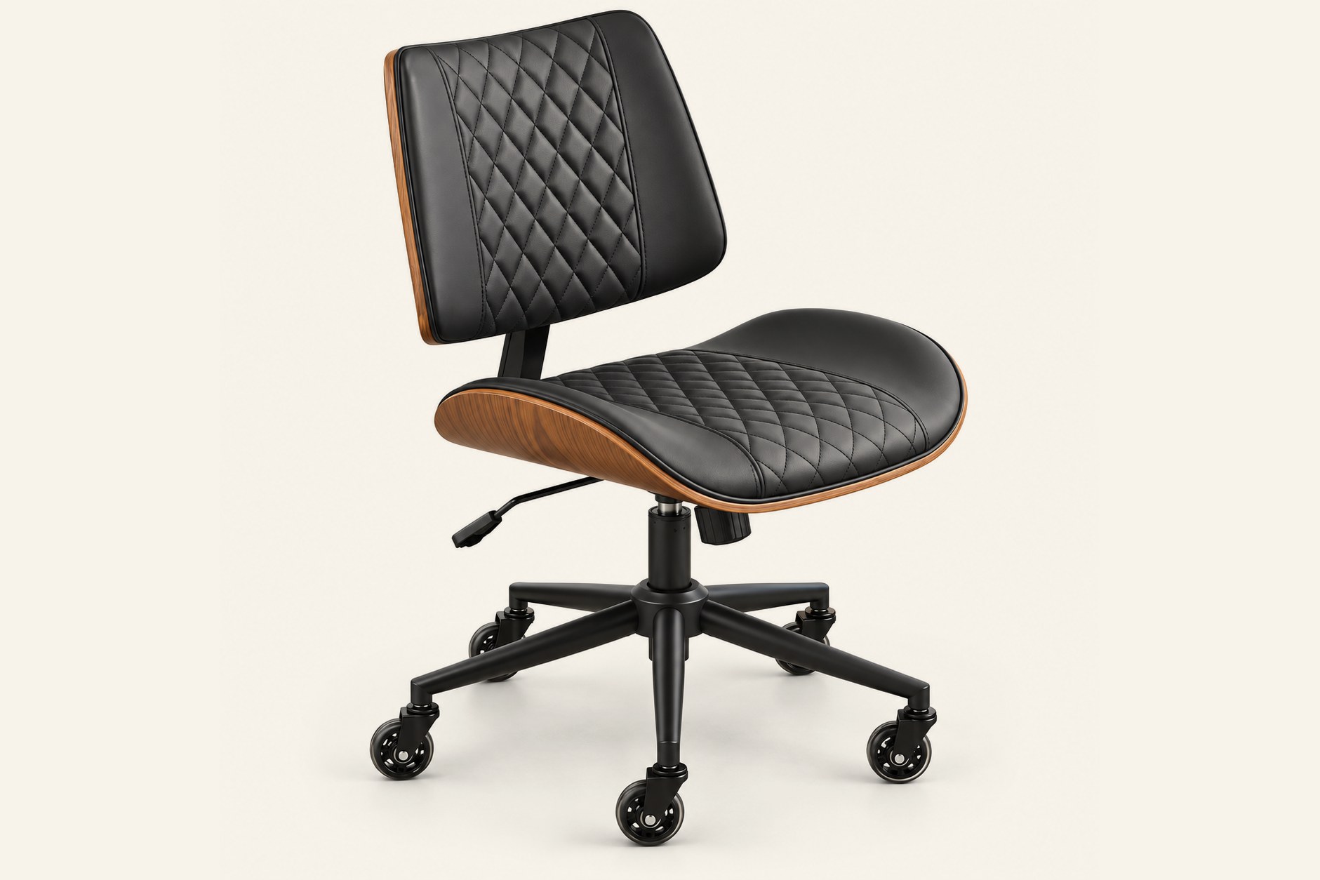Walnut shell task chair